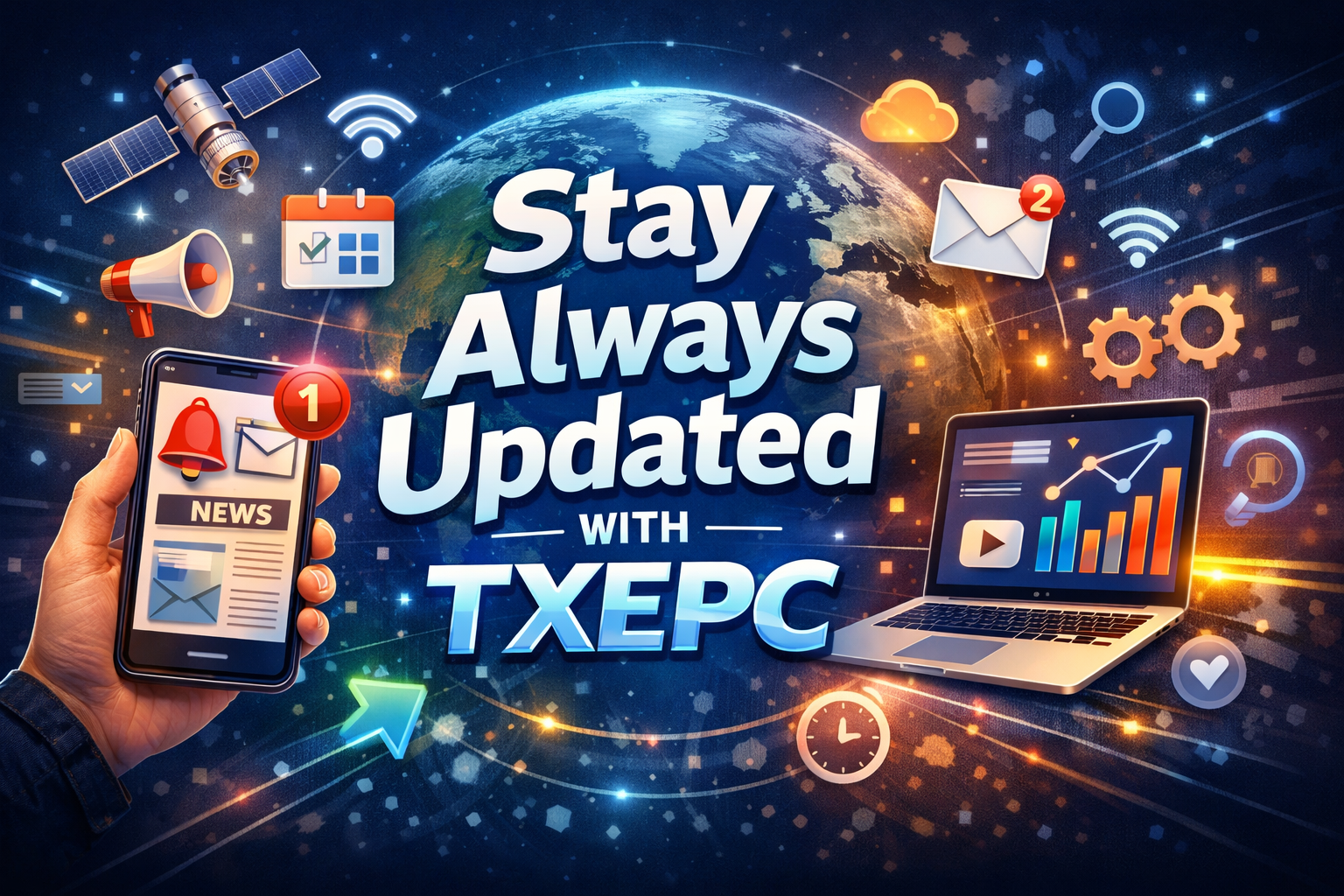 stay always updated with txepc
